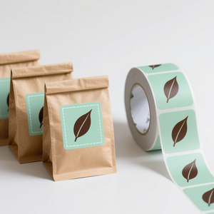 Tùy Chỉnh Tinh Tế Giấy Nhãn Dán Nhãn Chai Hình Dạng Không Thường Xuyên Cuộn Không Thấm Nước Vinyl Cho Công Ty Thương Hiệu Bao Bì Sản Phẩm - Product Image 2