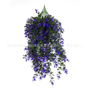 ต้นไม้แขวนประดิษฐ์จากหวายเทียมสีเขียว สำหรับตกแต่งบ้านและนอกบ้าน - Product Image 3