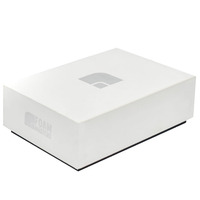 Boîte cadeau personnalisée pour électronique grand public avec logo, finition mate en mousse et impression en relief, taille et options de couleur ajustables