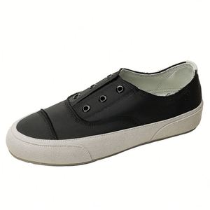 Chaussures de printemps pour femmes, ballerines décontractées en satin à talon épais, à enfiler, talon bas, chaussures tendance - Product Image 5