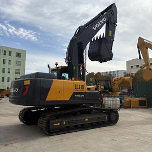 Excavatrice sur chenilles moyenne Volvo EC210 d'origine de 21 tonnes avec moteur Yanmar, excellent état, prix réduit, modèle 2024 - Product Image 2