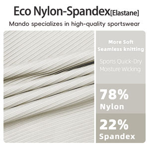 Di alta qualità <span class=keywords><strong>4</strong></span>-way elasticizzati in Nylon Spandex reggiseno con costine e Zip up giacca <span class=keywords><strong>3</strong></span> pezzi Set di allenamento per le donne - Product Image 5