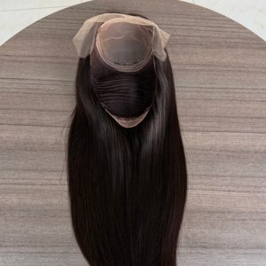 Perruques en cheveux humains couleur naturelle, prix de gros, cheveux brésiliens vierges, perruque médicale en soie pour l'<span class=keywords><strong>alopécie</strong></span> - Product Image 4