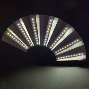 <b>LED</b> Bouncing Equipment Luminous Colorful Night <b>Light</b> Folding Fan Party Performance Props for <b>bar</b> Nightclub - Product Image 1