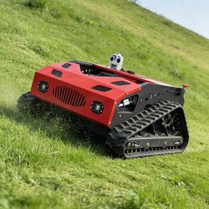Robot tondeuse à gazon industriel portable 4x4 automatique à braquage zéro, autopropulsé, à essence, avec GPS, pour usage résidentiel - Product Image 4