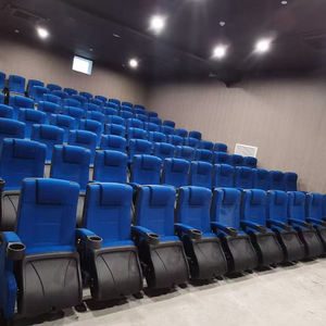 Venta directa del fabricante de reposabrazos de alta calidad con portavasos asientos de cine auditorios <span class=keywords><strong>sillas</strong></span> de cine - Product Image 2