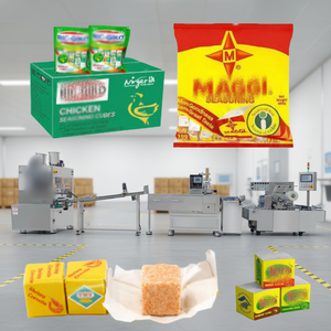 Ligne de fabrication de cubes d'assaisonnement Poulet <span class=keywords><strong>Maggi</strong></span> Knorr <span class=keywords><strong>Cube</strong></span> de bouillon <span class=keywords><strong>jumbo</strong></span> faisant plante Bouillon Cubes faisant plante - Product Image 1