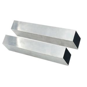 Tuyaux en aluminium carrés de <span class=keywords><strong>tube</strong></span> creux extrudé d'alliage d'aluminium de rectangle anodisé pour le support de comptoir de cuisine - Product Image 4