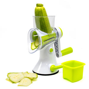 Mandolina Multifuncional para Cocina, Rebanador de Verduras, Rallador de Queso Manual Giratorio, Rebanador de Queso - Product Image 3