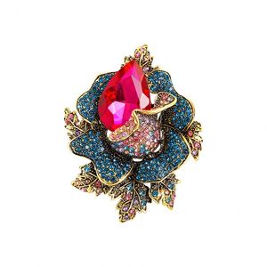 Broches de Pedrería Coloridos, Broches de Aleación Unisex para Fiestas, Bodas, Compromisos, Regalos para Mujeres y Niños - Product Image 3