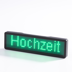 Intermitente Led de Halloween empleado imán insignia de nombre - Product Image 5