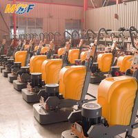 Machine à meuler le béton MHF 650 avec variateur de fréquence 220V 380V, machine à polir le béton industrielle