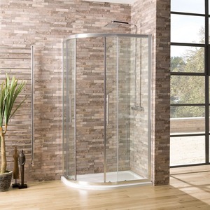 Portes de <span class=keywords><strong>douche</strong></span> en verre italien, cabines de <span class=keywords><strong>douche</strong></span> en verre dépoli avec verre trempé de 12 mm - Product Image 5
