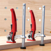 Pince de serrage à cliquet personnalisée de type croisé pour table de travail, idéale pour la soudure et la fabrication de structures en acier
