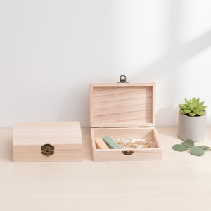 <span class=keywords><strong>Caja</strong></span> de recuerdo de madera plegable hecha a mano personalizada de estilo antiguo pulida y pintada para almacenamiento de paquete de regalo de madera Vintage - Product Image 2