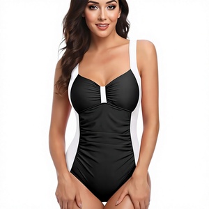 Nouveau Maillot de Bain Athlétique Modeste Asymétrique à Jupe pour Femme 2026 – Vente en Gros, Tendance - Product Image 1