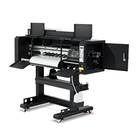 Epson I3200 Four Printhead A1 mesin cetak Printer DTF UKURAN 24 inci dengan pengocok bubuk