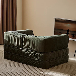 Customized Foam Compressed Sofa <b>Bed</b> L Shape <b>Foldable</b> Modular Multifunctional For Living Room Small Apartment <b>Single</b> Double - Product Image 2