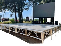 2026 TFR Meilleure vente TUV Scène événementielle extérieure portable en aluminium et structure de scène en bois d'occasion économique pour événements et concerts