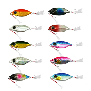 XUHANG JF47 Slim Micro Jig 7g-30g: ตัวจิ๊กแข็งแรงทนทาน ต้านลมได้ดี ตัวจิ๊กแบบมีขนนกสำหรับ<span class=keywords><strong>ตก</strong></span><span class=keywords><strong>ปลา</strong></span>แมคเคอเรลและ<span class=keywords><strong>ปลา</strong></span>บอนิโต - Product Image 1