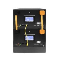 Boîtier/boîte de batterie au lithium-ion EEL V5 51.2V 230AH JK 200A BMS avec écran tactile 4.3 "pour cellules LiFePO4 EVE/CATL 230ah