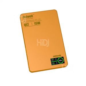 Banco de Energía de Celdas Sólidas: Carga Inalámbrica Magnética Segura y sin Incendios, Temperatura de Funcionamiento: -40°C ℃   hasta 80 ℃   <span class=keywords><strong>NARANJA</strong></span> - Product Image 1