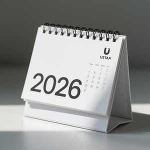 Pocket Calendars 2026 Mini Bamboo Cover Customized Promotional Gifts for Trade Show Client Retention