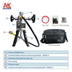 AILEIKE106SI液压测试泵手动液压手动泵船用校准器用于船舶压力测量仪器0 ~ 690bar - Product Image 4