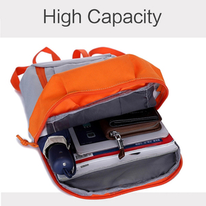 Mochila <span class=keywords><strong>de</strong></span> poliéster para exteriores, morral ligero y pequeño con logotipo personalizado por sublimación, impermeable, para deportes <span class=keywords><strong>de</strong></span> ocio y viajes - Product Image 6
