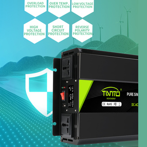 Onduleur à onde sinusoïdale pure Tianmo 1000W pour aventures en plein air, 12V à 220V, avec <span class=keywords><strong>port</strong></span> USB et écran LCD - Product Image 4
