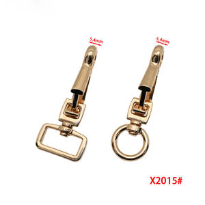 Spot merci lungo girevole moschettone granchio fibbia ad artiglio per borse artigianali borsa fai da te che fa l'hardware fornisce fibbia con cinturino in metallo - Product Image 6