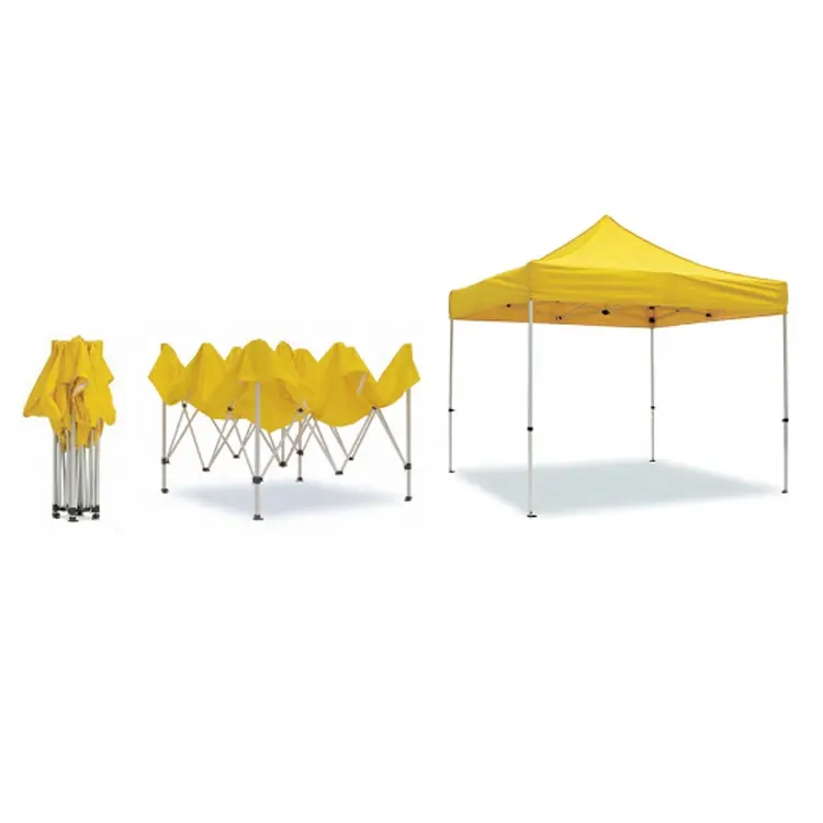 3x3m sarı bahçe çadır sarı eğlence çadırı