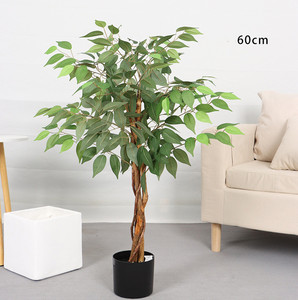 Planta Artificial de Hoja de Ficus, Árbol Artificial de 150 cm, Planta Artificial en Maceta para Decoración de Interiores, Hogar y Oficina - Product Image 5