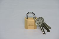 Laiton satiné petit carré cuivre sécurité électrique antivol serrure universelle ménage cadenas avec plusieurs spécifications