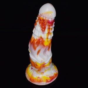 New Multi Color Horse Dragon Dildo <b>Large</b> Silicone Anal Plug With Suction <b>Cup</b> Sex Toys for Women - Product Image 5