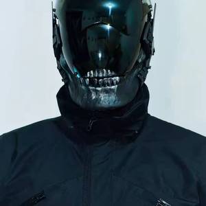 Máscara Ninja de Cosplay Avanzada con Luz LED, Máscara Shinobi para Fiesta de Halloween, Estilo Cyberpunk - Product Image 5