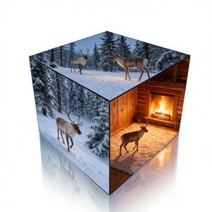 Écran LED <span class=keywords><strong>Cube</strong></span> <span class=keywords><strong>Rubik</strong></span> de haute luminosité, vente en gros, vente chaude, HD 500x500mm, écran LED <span class=keywords><strong>Cube</strong></span> P2.5 - Product Image 2