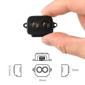 Benewake TF-Luna Single Point ToF LiDAR Distance Sensor 0.2-8m Rangefinder Module UART I2C IO for Smart Parking <b>AGV</b> Obstacle - Product Image 5