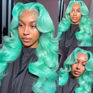 Peluca de Encaje Frontal HD 13x4, Color Rosa, Ondas Suaves, Larga, sin Pegamento, <span class=keywords><strong>con</strong></span> Línea de Cabello Pre-arrancada, para Mujer - Product Image 4