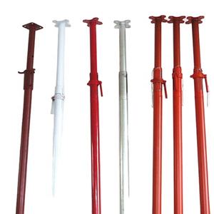 Poteau d'échafaudage réglable en acier Q235/Q345, surface galvanisée, longueur 1,0-6,0 m, HF <span class=keywords><strong>JD</strong></span> HFL2200, certifié ISO9001, pour chantier de construction - Product Image 1