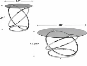 <span class=keywords><strong>Table</strong></span> <span class=keywords><strong>basse</strong></span> 2026, vente chaude, économique <span class=keywords><strong>et</strong></span> pratique, 38 pouces, pieds chromés, <span class=keywords><strong>verre</strong></span> trempé - Product Image 2