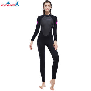 Nouvelle combinaison de plongée à manches longues pour femmes et hommes, combinaison de plongée intégrale en néoprène de 3 mm pour la natation et le surf - Product Image 5