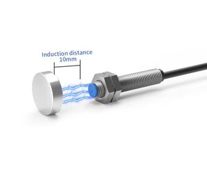 สวิตช์รีดแบบไร้สาย GTRIC M8 ซีรีส์ รีดฮอลล์เอฟเฟค 5-220V 2 สาย เซ็นเซอร์แม่เหล็กแบบรีด - Product Image 4