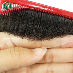 Protesi Capillare <span class=keywords><strong>Maschile</strong></span> Dura Australia in Pizzo e PU, Aspetto Naturale, Capelli Umani Indiani, Parrucca per Uomo - Product Image 6