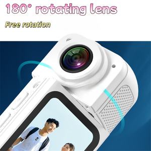 Oferta S70 Cámara Deportiva de Pulgar 1080P HD con Rotación de 180° Impermeable Antivibración para Vlog al Aire Libre Cámara Deportiva de Acción Magnética - Product Image 6
