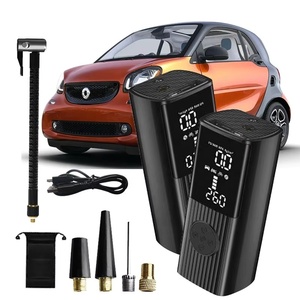 Nuevo Compresor de Aire Portátil Inalámbrico de 12V para Auto con Manómetro Digital, 6000mAh, Luz de Emergencia ABS y Monitor de Presión de Neumáticos - Product Image 3