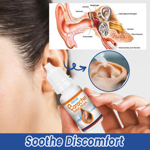 Gotas OEM para aliviar el dolor de oído con extracto de hierbas naturales para ayudar a limpiar el cerumen y promover la salud del oído y aliviar el malestar - Product Image 4