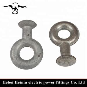 Prix d'usine, œillets à billes de type QH, accessoire de câble électrique en acier galvanisé, œillets à billes, œillets à douille - Product Image 5