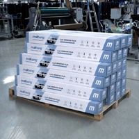Película de Nanocerámica para Ventanas de Auto, 2 Capas, 1.52*30M, Base PET HD, Película Solar Automotriz, OEM de Fábrica