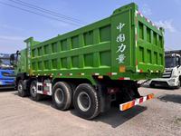 Camion lourd SAIC Hongyan 40T 12 roues, pneus robustes, 351-450 ch, 8X4, nouveau, conduite à gauche, caméra arrière, moteur diesel Weichai Euro 5